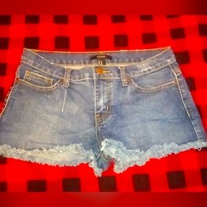 Denim shorts